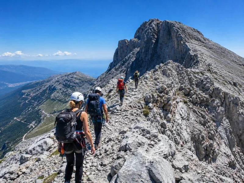 Mytikas Summit in One Day